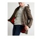 Defacto Erkek Haki Kapüşonlu Slim Fit Pamuklu İçi Yumuşak Tüylü Kalın Parka R6780AZ20CW
