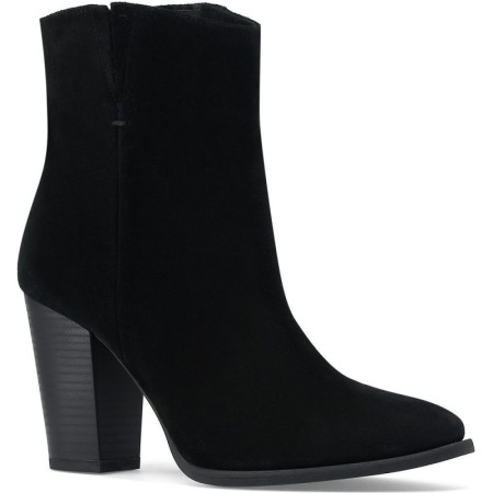Nine West Siyah Süet Kadın Topuklu Bot