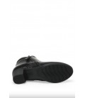 Polaris 5 Nokta Siyah Kadın Topuklu Ayakkabı 103938.Z2PR