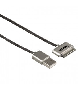 Apple iPad için Hama "AluLine" Bağlantı Kablosu, 1,5 m 00106330
