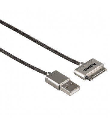 Apple iPad için Hama "AluLine" Bağlantı Kablosu, 1,5 m 00106330