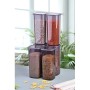 Kitchen Life 6'lı Antrasit Boly Kare Saklama Kabı 1750 ML Uzun