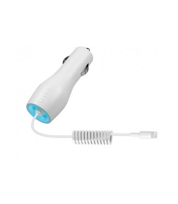 Sbs Car Charger 1000 mAh Compatible 7 iPad iPhone iPod White