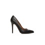 George Hogg - Kroko Siyah Stiletto - 7004264006 %100 Deri