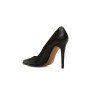 George Hogg - Kroko Siyah Stiletto - 7004264006 %100 Deri