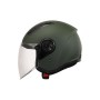 LS2 Aırflow Yarım Yazlık Kask Mat Yeşil Large