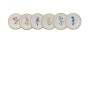 Karaca Botanica New Stoneware  6 Kişilik Kahvaltı Servis Tabağı 20 cm