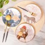 Karaca  Jungle 6 Parça Pasta Seti 19 cm