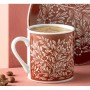 English Home Fleuri Porselen 2'li Kahve Fincan Takımı 80 Ml Bordo