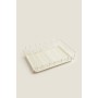 Zara Home Krem Lake Tepsili Bulaşıklık 1204/762