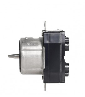 Leviton 50 Amper, 125/250 Volt, Siyah ve Beyaz Kilitli Gömme Priz, Endüstriyel Sınıf