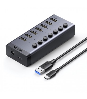 Ugreen 7 Portlu USB 3.0 HUB Çoklayıcı ve Şarj İstasyonu