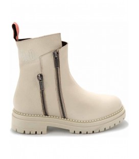 Harley Davidson Beige Leather Kadın Bot & Bootie HD0777003903