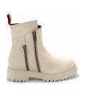 Harley Davidson Beige Leather Kadın Bot & Bootie HD0777003903