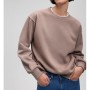 Mavi Bisiklet Yaka Kahverengi Basic Sweatshirt 1610198-70364