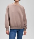 Mavi Bisiklet Yaka Kahverengi Basic Sweatshirt 1610198-70364