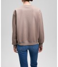 Mavi Bisiklet Yaka Kahverengi Basic Sweatshirt 1610198-70364