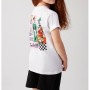 Mavi Mickey Mouse Baskılı Beyaz Tişört Regular Fit / Normal Kesim 7610166-620