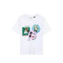 Mavi Mickey Mouse Baskılı Beyaz Tişört Regular Fit / Normal Kesim 7610166-620