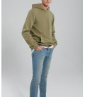 Mavi Kapüşonlu Haki Basic Sweatshirt 0610937-71819