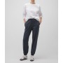Mavi Yeşil Basic Eşofman Altı Slim StraightYüksek BelLastikli Paça 1600903-71598