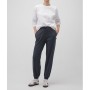 Mavi Yeşil Basic Eşofman Altı Slim StraightYüksek BelLastikli Paça 1600903-71598