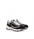 Skechers D Lites Biggest Fan Siyah Beyaz Kadın Sneaker 11930ew-bkw