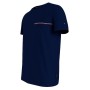 Tommy Hilfiger Bisiklet Yaka Mavi Erkek T-Shirt MW0MW32595DW5