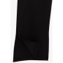 Breeze  Kız Çocuk Pantolon Paçası Yırtmaçlı Siyah 18271-001