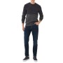 Wrangler Texas Slim Fit Normal Bel Denim Esnek Jean Kot Pantolon W12S001397