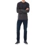 Wrangler Texas Slim Fit Normal Bel Denim Esnek Jean Kot Pantolon W12S001397