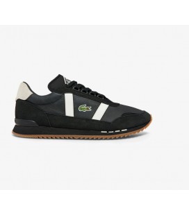 Lacoste Partner Retro Erkek Siyah Sneaker  742SMA0048T.454