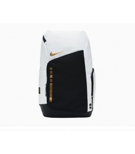 Nike Hoops Elite Sırt Çantası 32L 'Beyaz Siyah Altın' DX9786-100