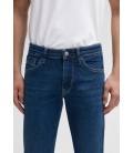 Mavi Jake 90lar Tokk Koyu İndigo Mavisi Jean Pantolon Skinny Normal Bel Dar Paça 0042234788