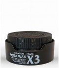 BLUE DROP Aqua Wax Saç Şekillendirici Krem X3 (SİYAH) 150 ml