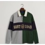 Gant Erkek Yeşil Relaxed Fit Polo Yaka Logolu Rugby 2005090.338