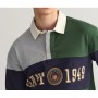 Gant Erkek Yeşil Relaxed Fit Polo Yaka Logolu Rugby 2005090.338
