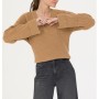 Pierre Cardin Camel Oversize V Yaka Kazak G022SZ0TK.000.1713057.VR015