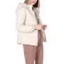 Colin’s Slim Fit Şişme Kapüşonlu Beyaz Kadın Mont Cl1060247