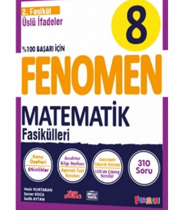 Gama Yayınları Fenomen 8. Sınıf Lgs Matematik 2. Fasikül Konu Özetli Soru Bankası