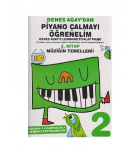 Porte Müzik Eğitimi Denes Agay'dan Piyano Çalmayı Öğrenelim 2. Kitap