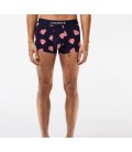 Lacoste Erkek Desenli 3'lü Renkli Boxer 5H0874.9FQ