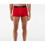 Lacoste Erkek Desenli 3'lü Renkli Boxer 5H0874.9FQ