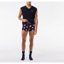 Lacoste Erkek Desenli 3'lü Renkli Boxer 5H0874.9FQ