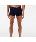 Lacoste Erkek Desenli 3'lü Renkli Boxer 5H0874.9FQ