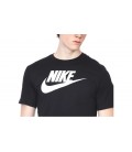 Nike M Nsw Tee Icon Futura Erkek Siyah Günlük Stil Tişört AR5004-010