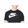 Nike M Nsw Tee Icon Futura Erkek Siyah Günlük Stil Tişört AR5004-010