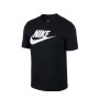 Nike M Nsw Tee Icon Futura Erkek Siyah Günlük Stil Tişört AR5004-010