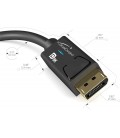 KabelDirekt 1 mt DisplayPort kablosu, DP 1.4, VESA sertifikalı