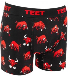 TEET Erkek Boxer Pamuklu Desenli DeLuxe 5'li Set